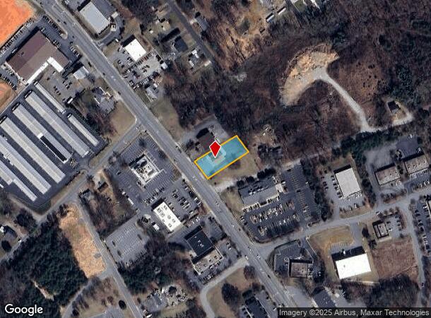 1043 Lenoir Rhyne Blvd Se, Hickory, NC Parcel Map