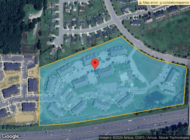  7354 Woodspring Dr, Whitsett, NC Parcel Map