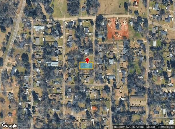 1207 N Edwards St, Gladewater, TX Parcel Map
