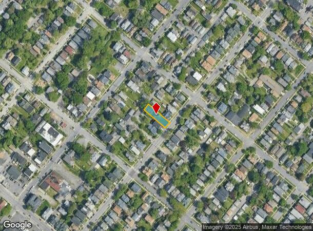 525 Harrison Ave, Scranton, PA Parcel Map