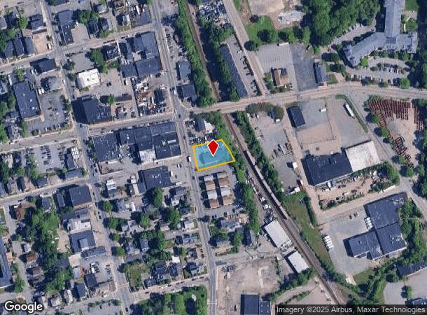  1114 Montello St, Brockton, MA Parcel Map