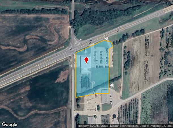 660 W Highway 66, Arcadia, OK Parcel Map