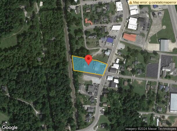  156 S Main St, Whitley City, KY Parcel Map