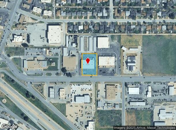  2666 Industrial Blvd, Abilene, TX Parcel Map