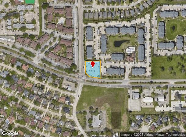  2850 W Baker Rd, Baytown, TX Parcel Map