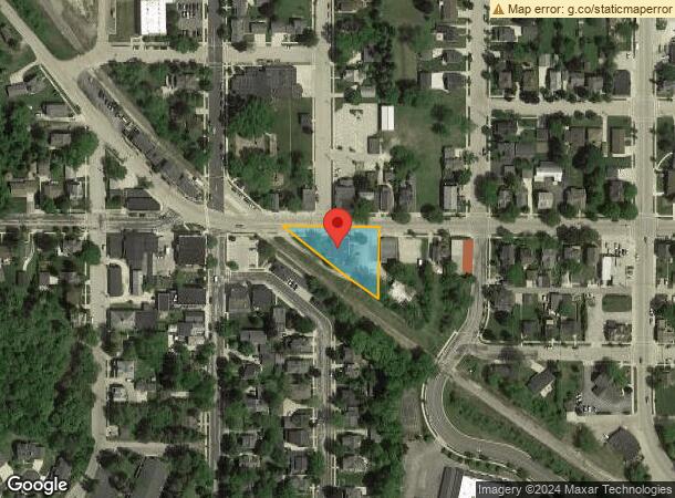  100 E Rhine St, Elkhart Lake, WI Parcel Map