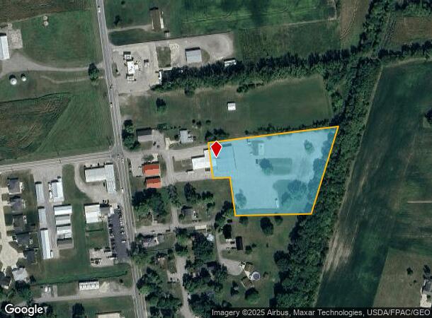 6886 Wishart St, Huntsville, OH Parcel Map