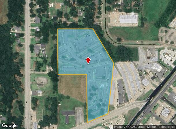  3020 Colquitt Rd, Shreveport, LA Parcel Map