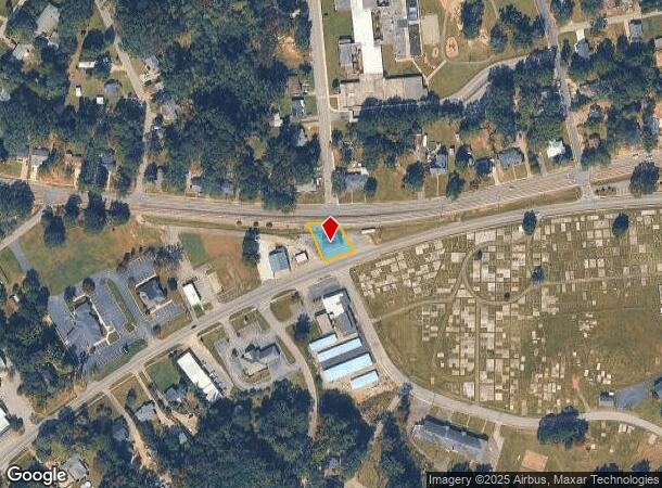 701 Anderson St, Belton, SC Parcel Map