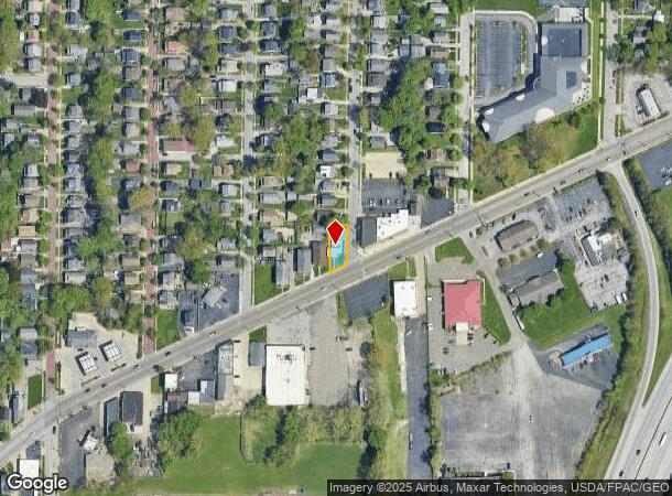  545 E Cuyahoga Falls Ave, Akron, OH Parcel Map