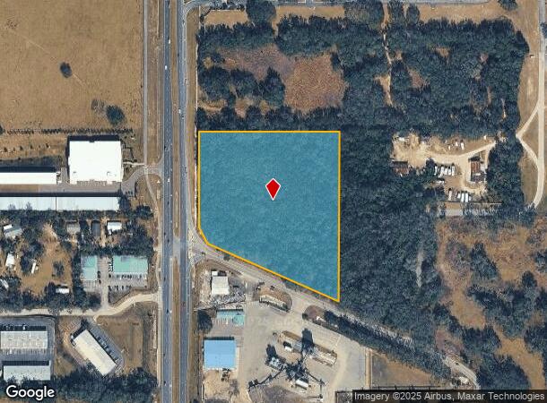 9212 Wire Rd, Zephyrhills, FL Parcel Map