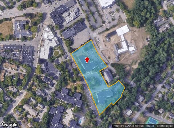  50 Grove St, Wellesley, MA Parcel Map