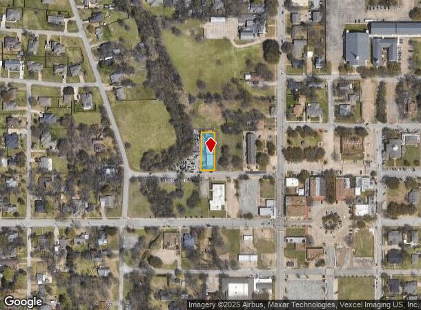 207 W 1St St, Lancaster, TX Parcel Map