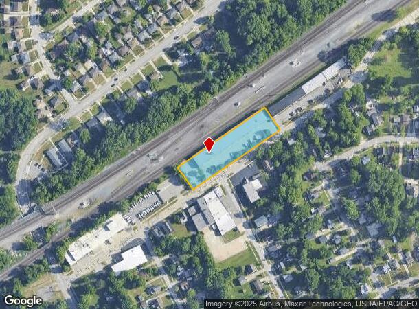  222 Depot St, Berea, OH Parcel Map