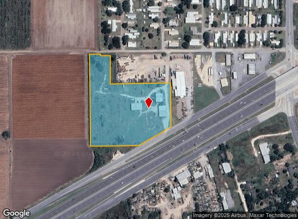  9404 W Expressway 83, Harlingen, TX Parcel Map