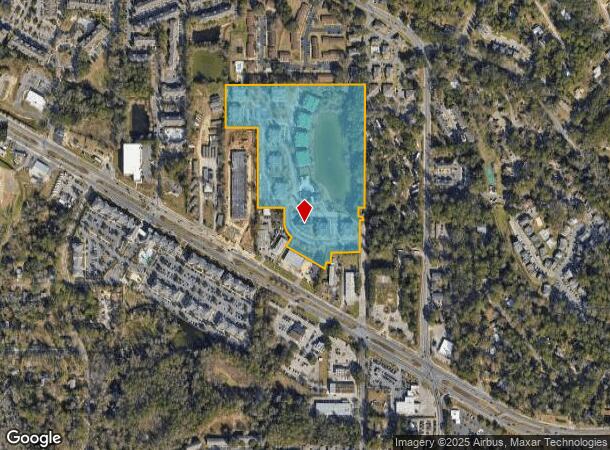  600 Dixie Dr, Tallahassee, FL Parcel Map