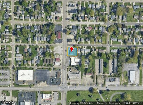  2087 S Main St, Akron, OH Parcel Map