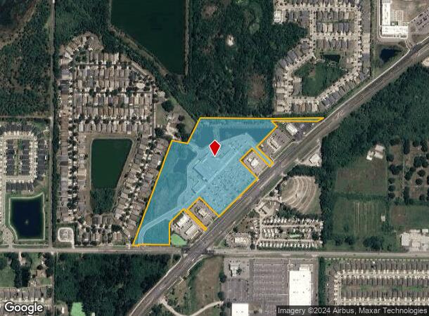  5052 N Us Highway 41, Apollo Beach, FL Parcel Map