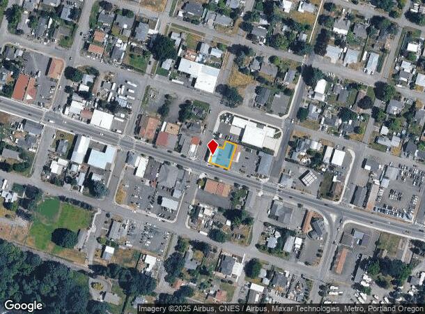 416 E 3Rd St, Lafayette, OR Parcel Map