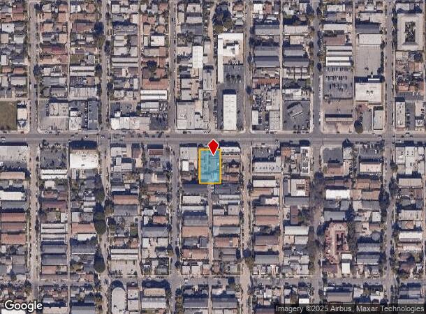 2516 E Anaheim St, Long Beach, CA Parcel Map