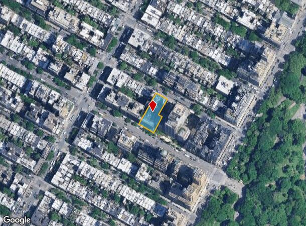  27 W 72Nd St, New York, NY Parcel Map