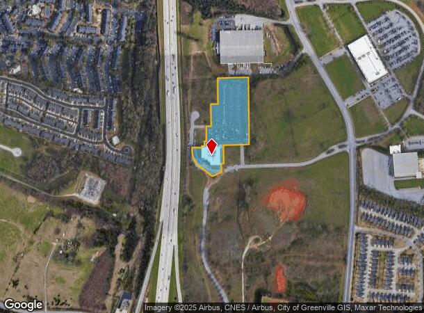  2 Digital Pl, Simpsonville, SC Parcel Map