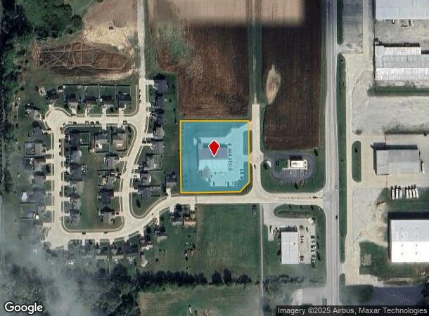  201 Keystone Dr, Wakarusa, IN Parcel Map