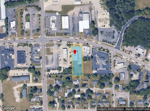 1202 W Chicago Blvd, Tecumseh, MI Parcel Map