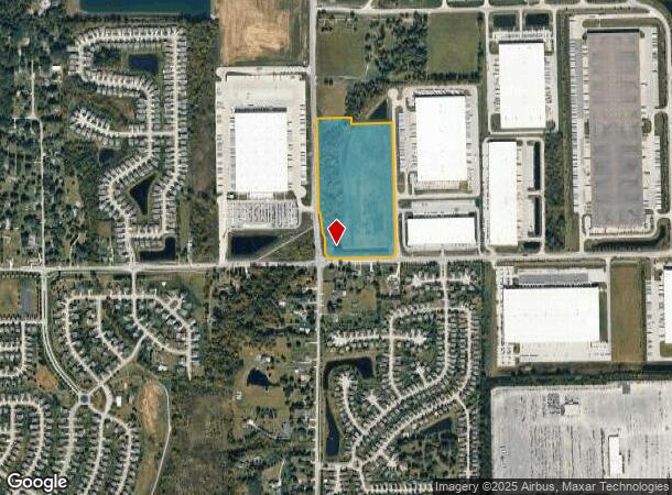 1826 Midwest Dr, Avon, IN Parcel Map