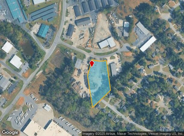 4190 Crosstowne Ct, Evans, GA Parcel Map