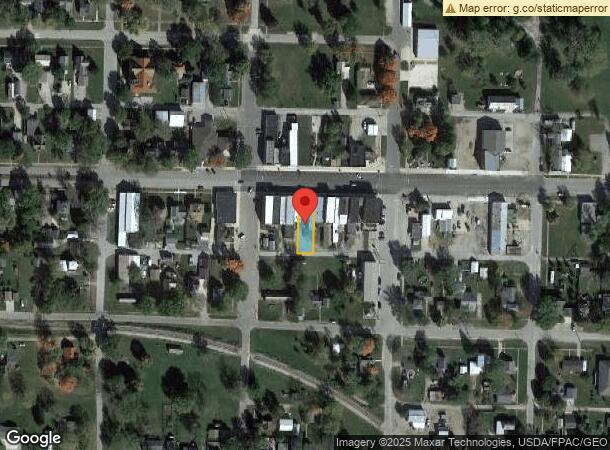  129 W Main Ave, Rockford, IA Parcel Map