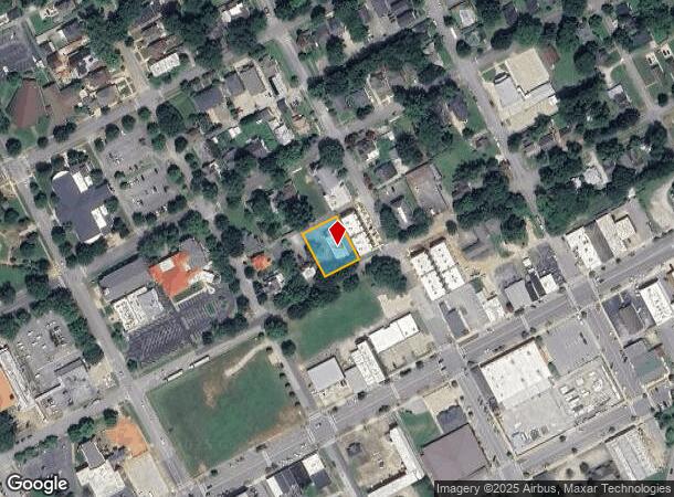  417 E Mobile St, Florence, AL Parcel Map