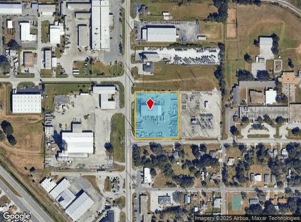  2740 S Combee Rd, Lakeland, FL Parcel Map