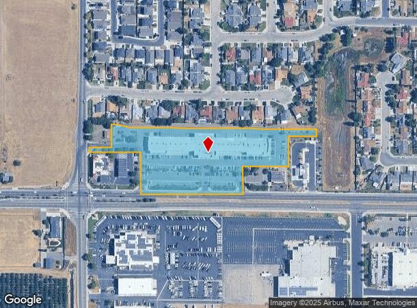 1401 W El Monte Way, Dinuba, CA Parcel Map