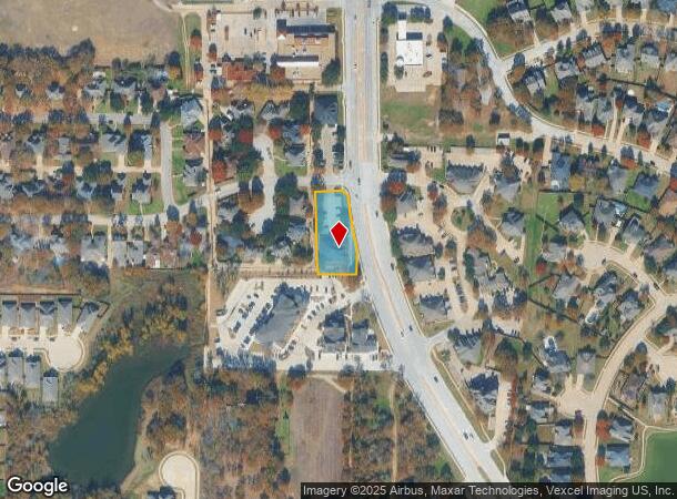 1172 Bent Oaks Dr, Denton, TX Parcel Map