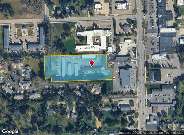 1159 N Leroy St, Fenton, MI Parcel Map