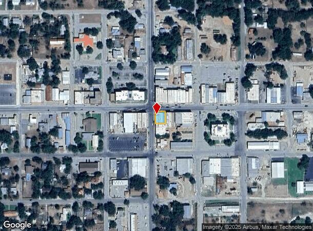  404 E Wallace St, San Saba, TX Parcel Map
