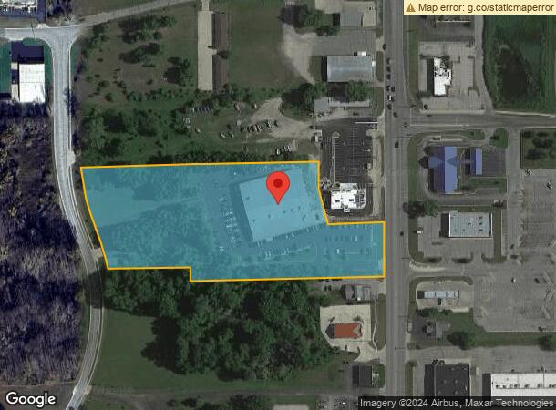  2201 N Wayne St, Angola, IN Parcel Map