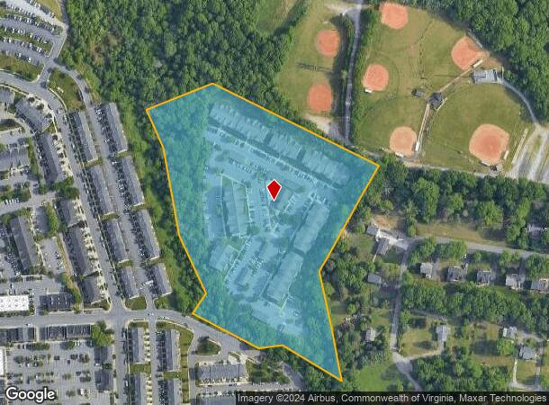  301 Northwynd Cir, Lynchburg, VA Parcel Map