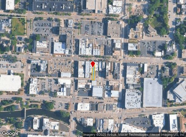  28 W Jefferson Ave, Naperville, IL Parcel Map