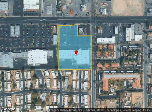 2555 E Tropicana Ave, Las Vegas, NV Parcel Map