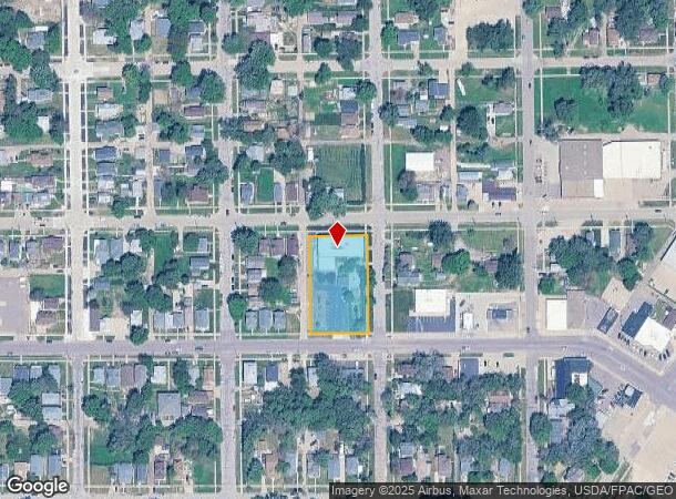  723 Myrtle St, Sioux City, IA Parcel Map