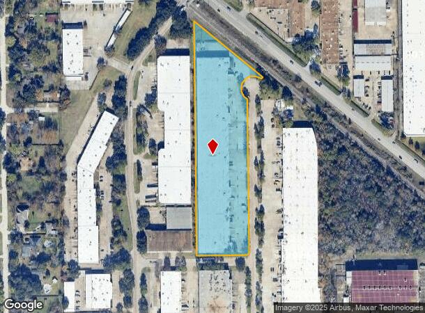  4647 Pine Timbers St, Houston, TX Parcel Map