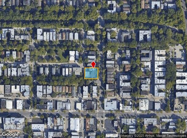  132 Custer Ave, Evanston, IL Parcel Map