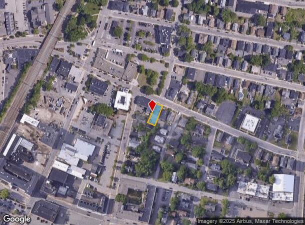103 Park St, Attleboro, MA Parcel Map