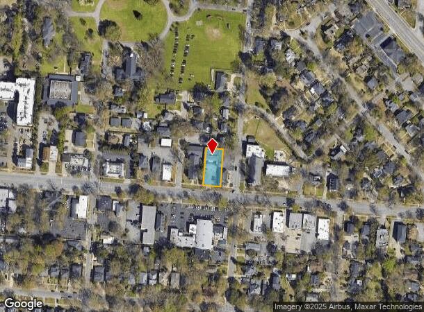  2927 Devine St, Columbia, SC Parcel Map