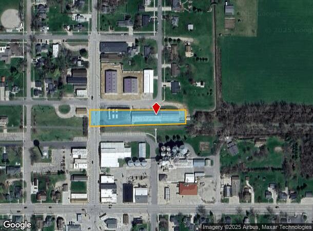 132 N Main St, Fowler, MI Parcel Map