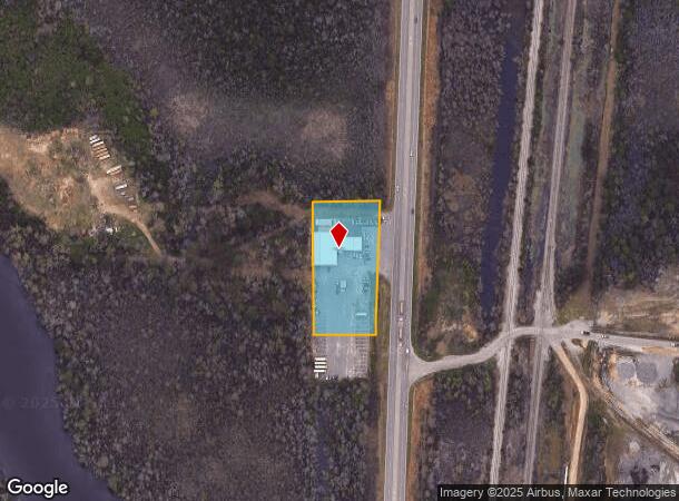  1335 Saraland Blvd S, Saraland, AL Parcel Map