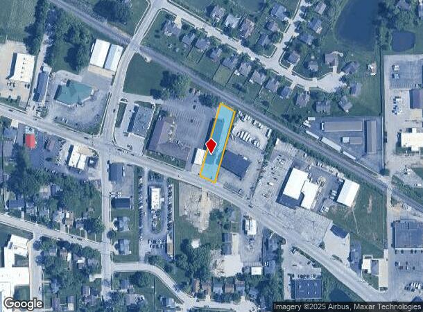 644 E Main St, Brownsburg, IN Parcel Map