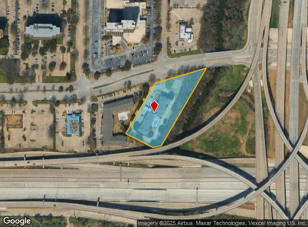 2500 E Lamar Blvd, Arlington, TX Parcel Map